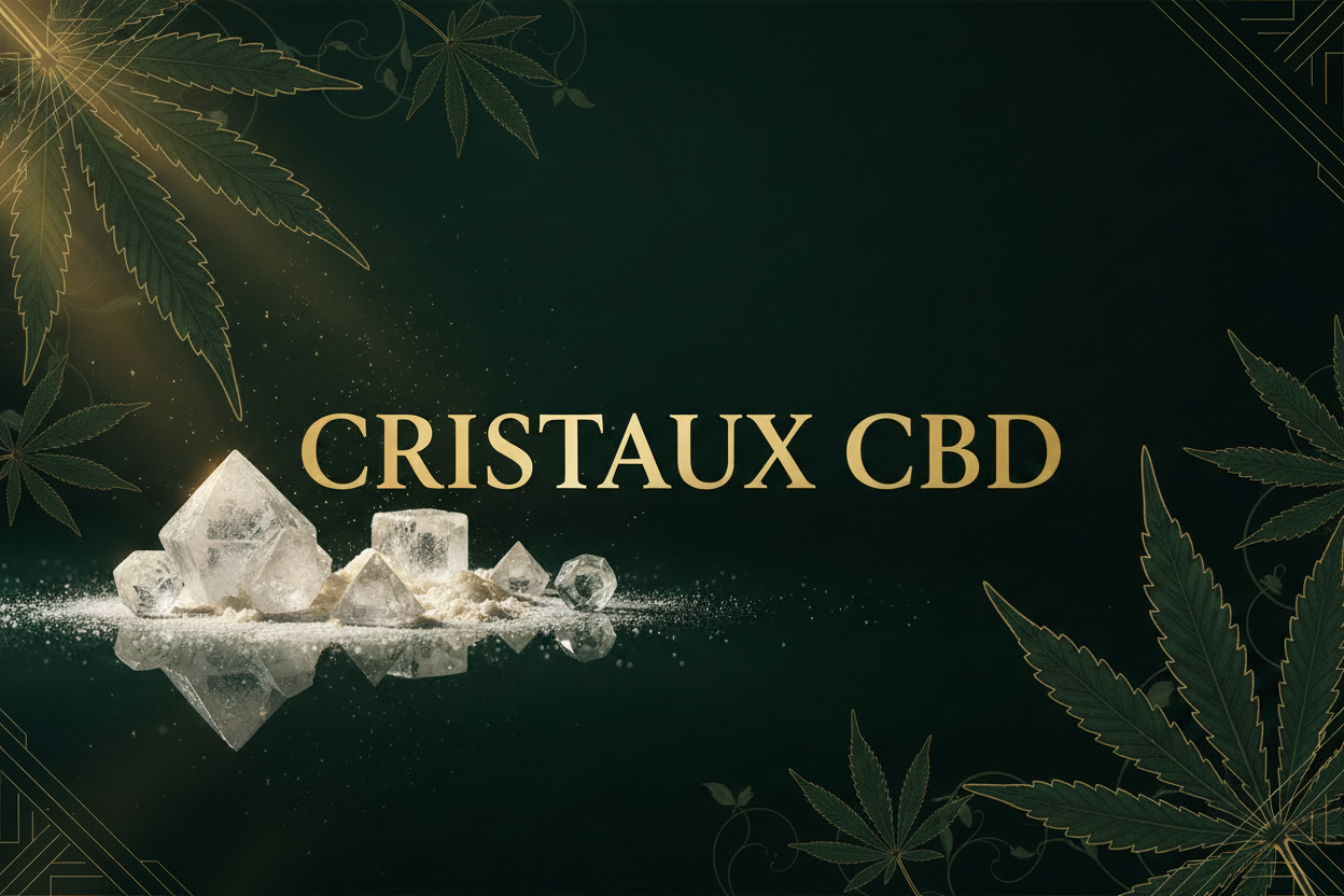 Bannière Cristaux CBD - Isolat de cannabidiol pur en cristaux | PAKAYAMBA