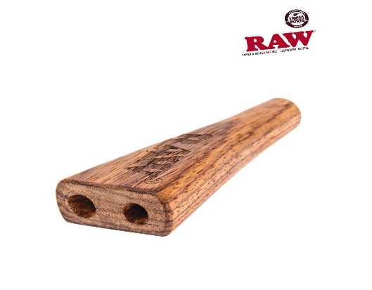 Fume-cigarette Double RAW en bois, modèle double pour deux cigarettes